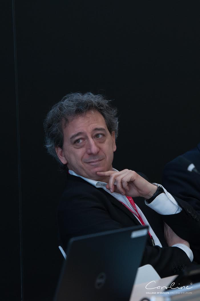 Andrea Renda at an international conference